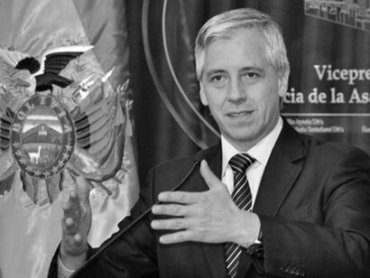 Álvaro García Linera, ex vice presidente de Bolivia. En 2019 presentó su dimisión junto a Morales en medio de acusaciones de fraude electoral y presión del ejército