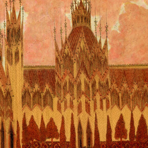 Marcel Storr, Untitled, 1964, Pencil, colored ink and varnish on paper, 11.81 x 14.57 inches (30 x 37 cm)