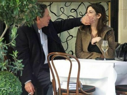Nigella Lawson and Charles Saatchi  