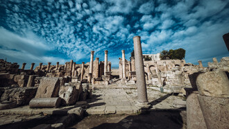 Ruinas del Templo de Artemisa en Selçuk, Turquía