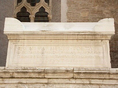 Esterno, Tempio Malatestiano, Rimini, Italia