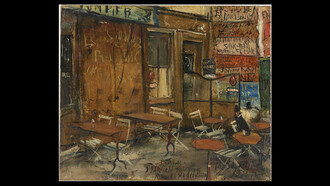 Yuzo Saeki, Restaurant (Hôtel du Marché), 1927, Nakanoshima Museum of Art, Osaka

