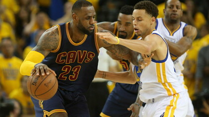Stephen Curry y Lebron James, las dos estrellas planetarias del momento en términos baloncestísticos