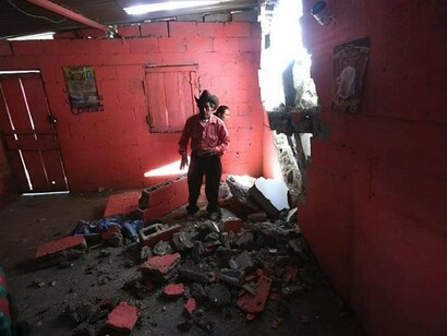 Estragos del terremoto de 2017