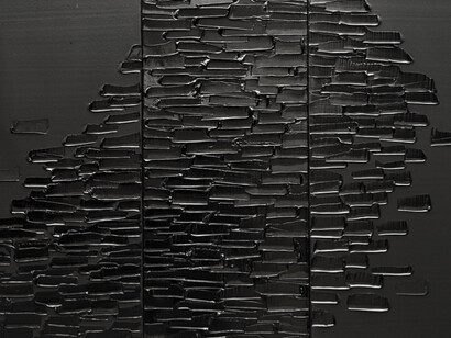 Pierre Soulages. Courtesy of Alisan Fine Arts