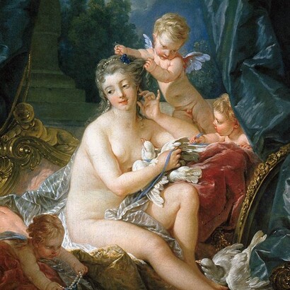 «La Venus del espejo» (1751), François Boucher