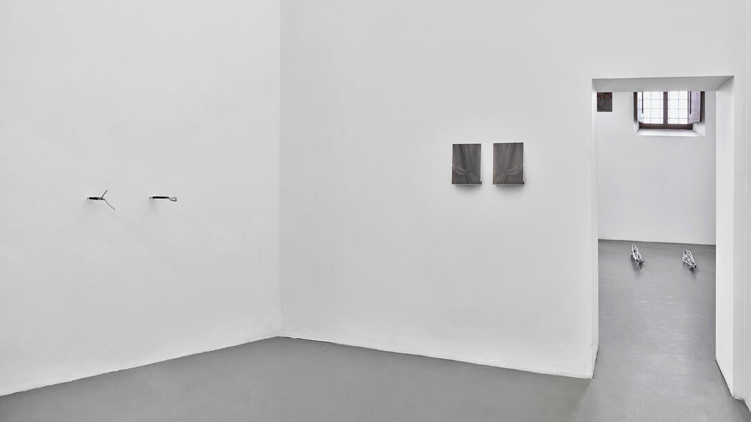 Andrea Di Lorenzo, Near - Far - Far - Near, vista della mostra. Per gentile concessione della Galleria SpazioA