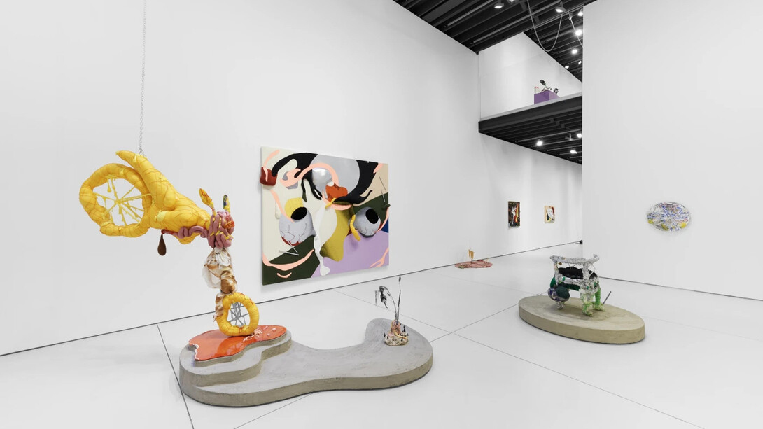 Yuli Yamagata, Ghosts don't wear watches, exhibition view. Courtesy of Anton Kern Gallery