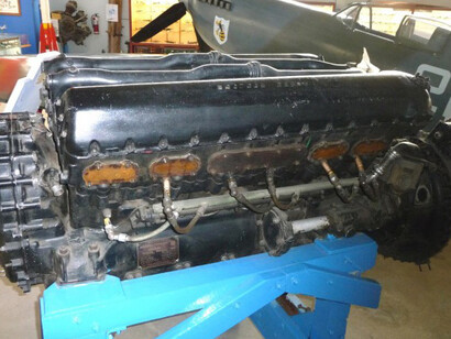Rolls Royce (Packard) “Merlin” Mark 29. Courtesy of British Columbia Aviation Museum