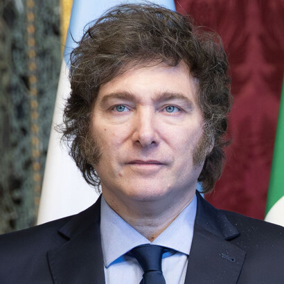 El presidente en ejercicio de Argentina, Javier MIlei, en 2024