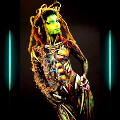 Alex Hansen, Body Painting