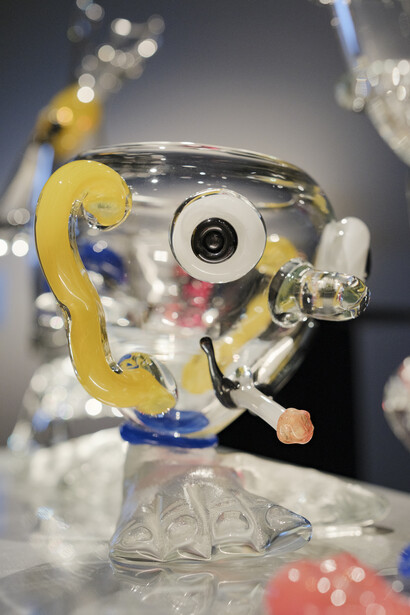 Glass: transcending matter. The Cirva collections, exhibition view. Courtesy of Musée Ariana
