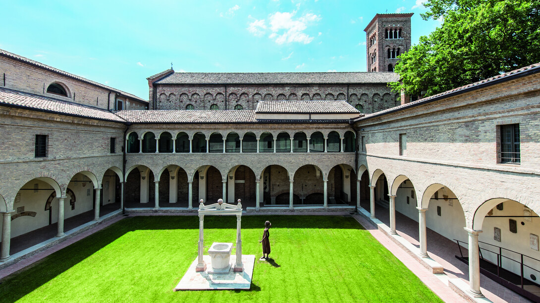 Museo dantesco en los claustros franciscanos, Rávena, foto de Nicola Strocchi