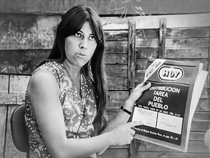Marta Harnecker directora de la revista 'Chile Hoy' donde trabajó Ernesto González Bermejo entre 1972 y 1973
