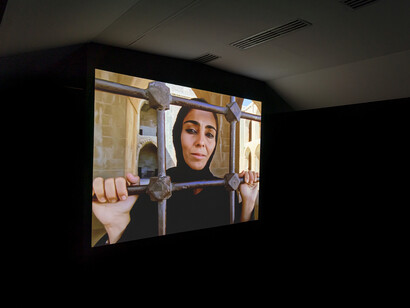 "Body of Evidence" by Shirin Neshat, Courtesy of PAC Padiglione d'Arte Contemporanea, Milan, Italy, captured through the lens of Nico Covre