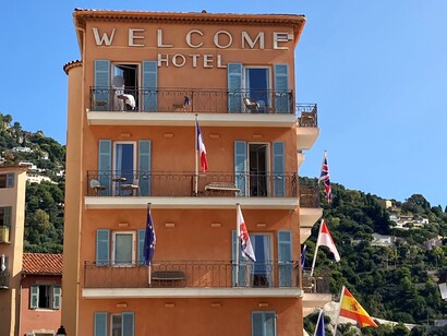 Il Welcome hotel, Villefranche-sur-Mer, foto di Flavius Roversi