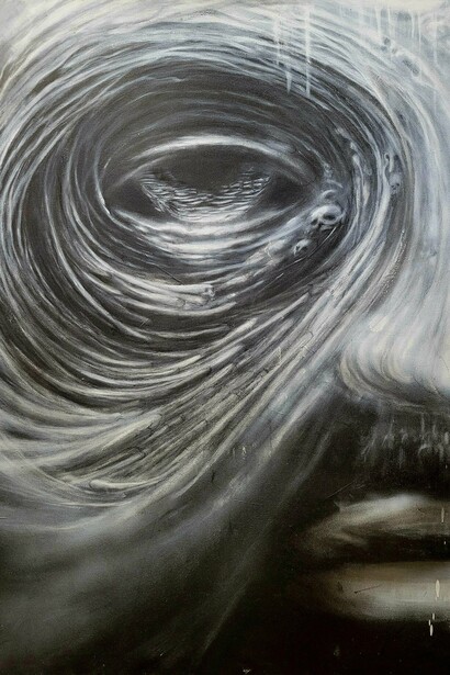 Michael Stidham, The Well (detail). Courtesy of the artist and Jackson Junge Gallery