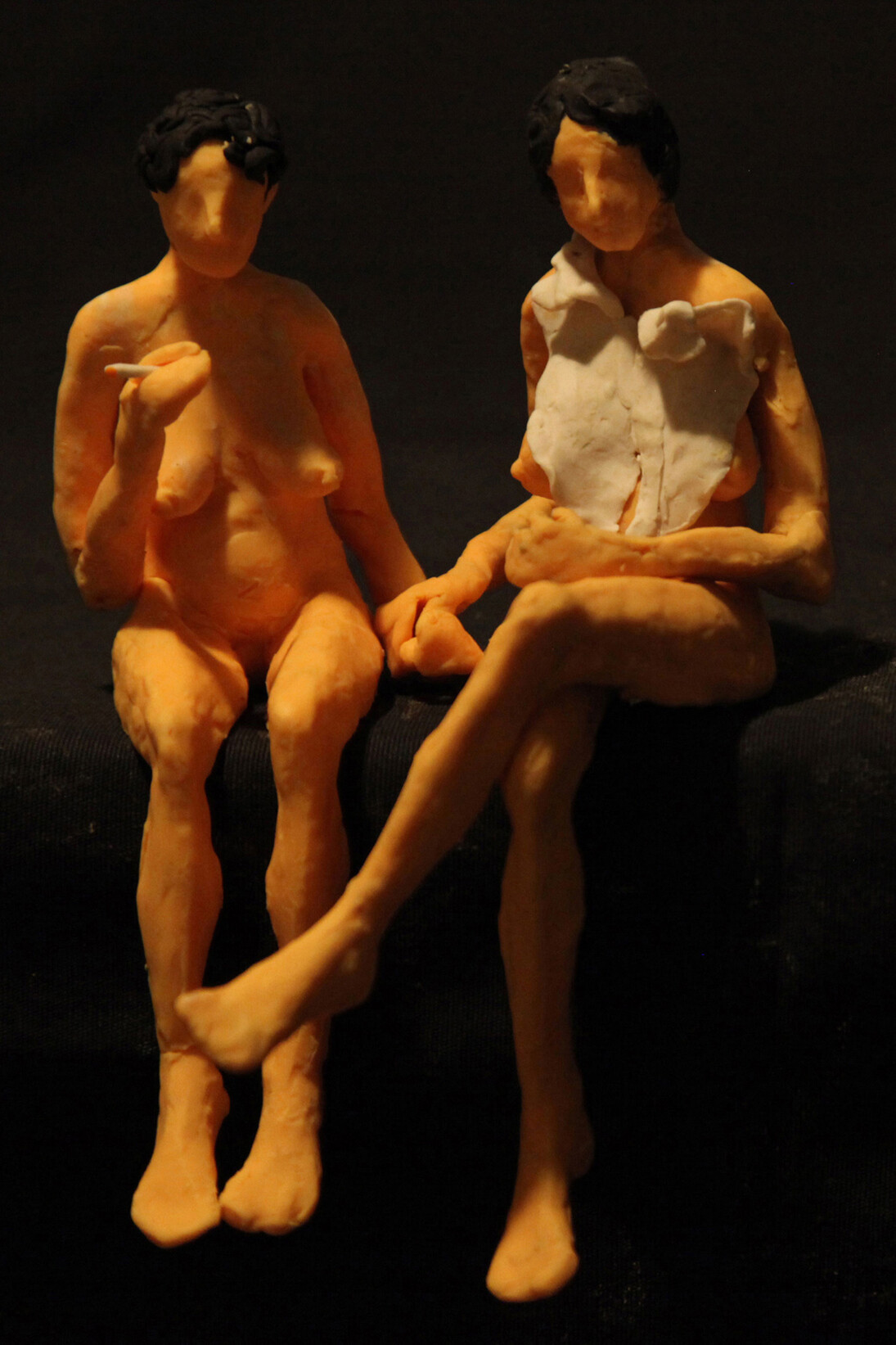 Tatiana Brodatch, The three sisters, 2014, 100 x 140 cm