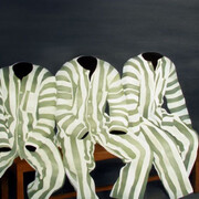 Nguyen Thai Tuan, Black Painting No.53, 2008, olio su tela, 110 x 130 cm