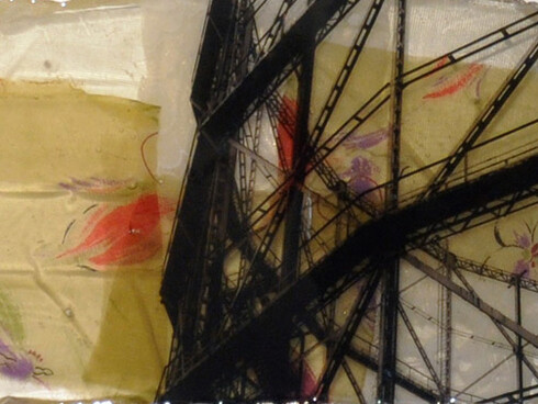 Manuel Felisi, Senza titolo, 2015, tecnica mista e resina, 23 x 33 cm