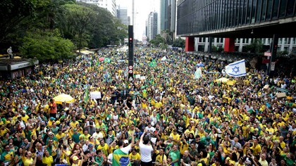 Der Nationalismus Brasiliens ist stark unter den Menschen