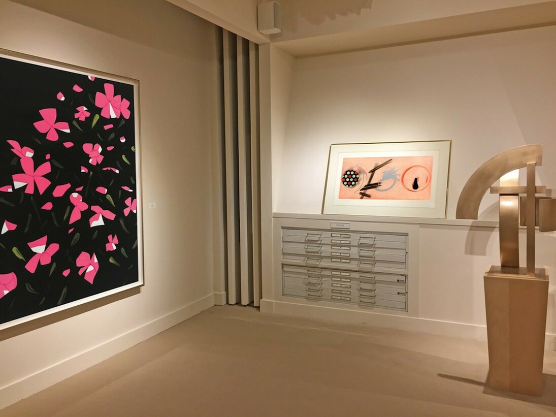 New York Pop Art: Works on Paper, Exhibition view. Courtesy of Meyerovich Gallery