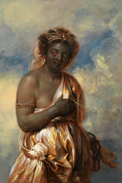 Jan Boeckhorst (1604–1668)
Allegoria dell’Africa (dalla serie delle Quattro parti del Mondo)
Allegory of Africa (from a Series of the Four Parts of the World)
olio su tela (sfoderato, non intelato) / oil on canvas (unlined)
134 x 115,6 cm
© Hohenbuchau Collection on Permanent Loan
to Liechtenstein. The Princely Collections, Vienna.