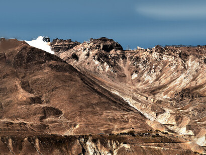 Obarak village, Zanskar(Ladakh, India), with a rapidly receding glacier - severe water problems @ Ashish Kothari