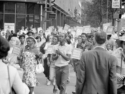 Poor People's March at Lafayette Park