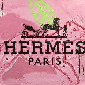 Luc Waring, Bedroom (Pink), 2016. Courtesy of Imitate Modern