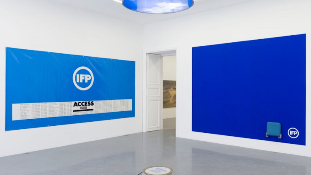 Information Fiction Publicité, Exhibition view. Courtesy of galerie Perrotin