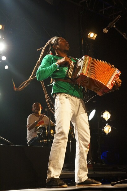 Ferro Gaita at Babel Med 2015. Photo credit: Catalina Maria Johnson