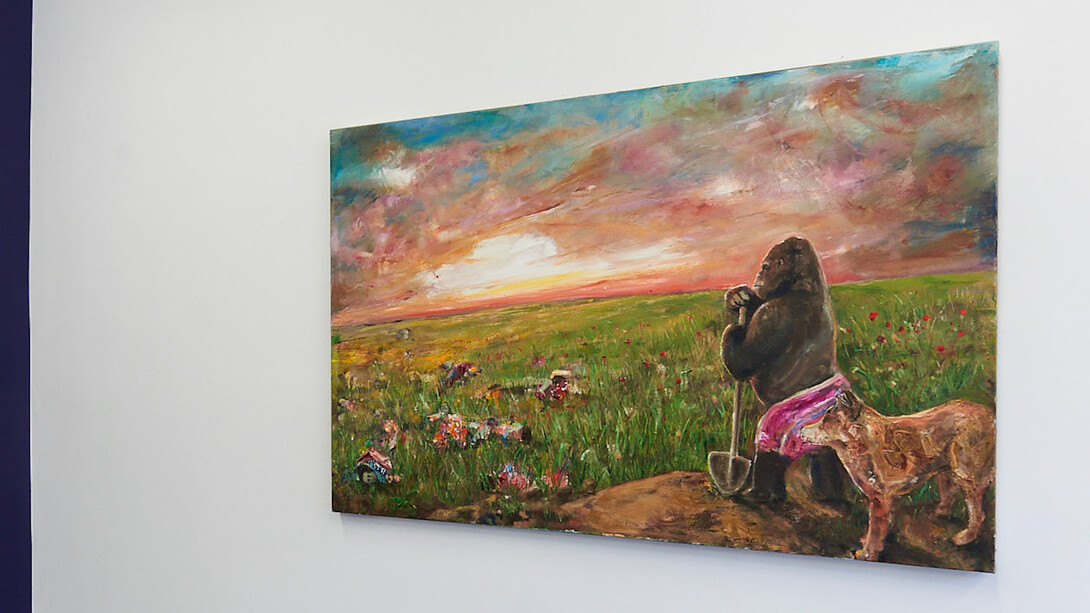 Stefano Bosis, Exhibition view. Courtesy of Magic Beans