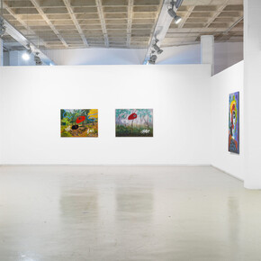 José María Córdoba, Figuras y sueños, exhibition view. Courtesy of Yusto / Giner