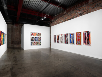 Gerhardt Knodel, Imagined futures, exhibition view. Courtesy of Wasserman Projects