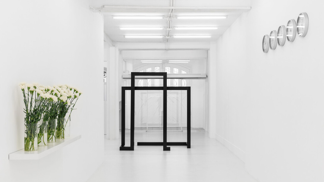 Varios artistas, Espacios de tiempo, vista de exhibición. Cortesía de Casado Santapau