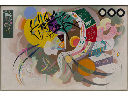 Dominant Curve (Courbe dominante), April 1936, oil on canvas, 129.2x 194.3 cm