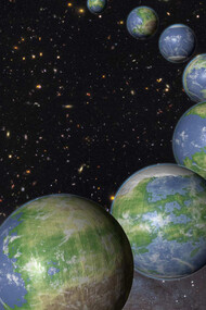 Exo-planets where life could exist