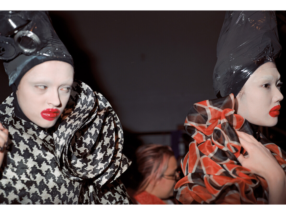 Untitled from the series ‘Alexander McQueen Working Process’ © Nick Waplington