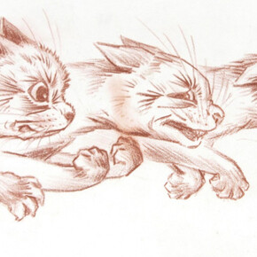 Louis Wain. Courtesy of Chris Beetles Gallery