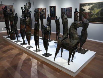 Iberê Camargo & Francisco Stockinger. Courtesy of Galeria Frente