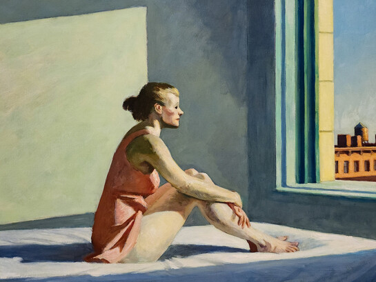 Edward Hopper, Sol de la mañana, 1952