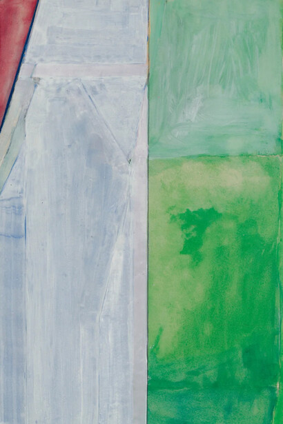 Richard Diebenkorn, Untitled (CR no.4066), 1971. Courtesy of Van Doren Waxter Gallery