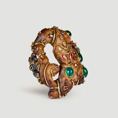 Castro NYC, Land and sea catmando ring, 2020. Courtesy of Carpenters Workshop Gallery
