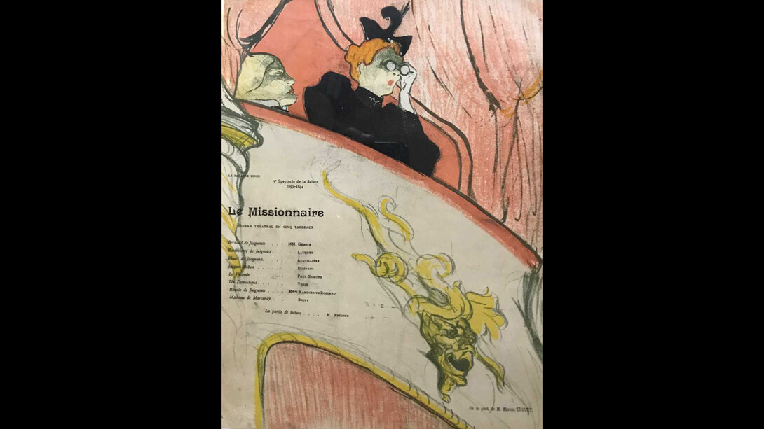 Posters by Toulouse-Lautrec. Courtesy of Norton Museum of Art