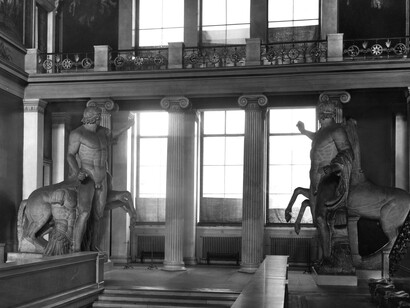 Michael Müller, Dioskuren. Der geschenkte tag, ausstellungsansicht. Mit freundlicher genehmigung des Neuen Museums