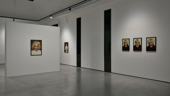 Comme un désir d’éternité, le show. Courtesy of Galerie Christophe Gaillard