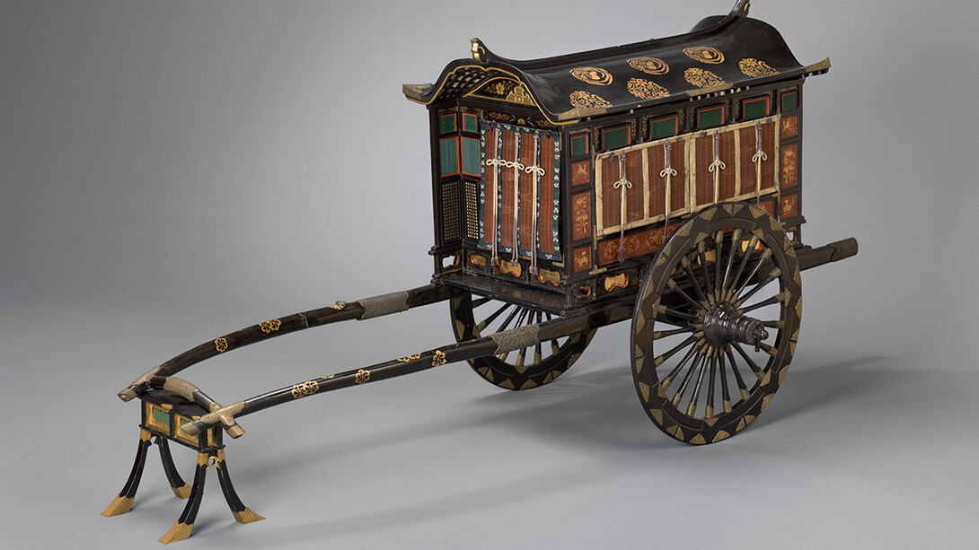 Model of an Ox Cart, Japan, 19th century. Courtesy of Cincinnati Art Museum
