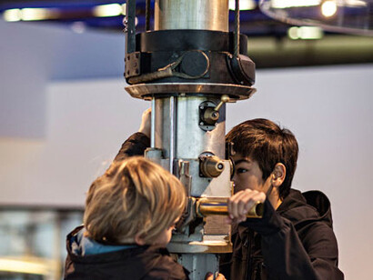 Discover the Argonaute. Courtesy of Cité des Sciences et de l'Industrie