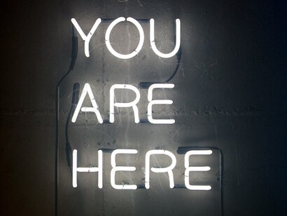 «You are here!»